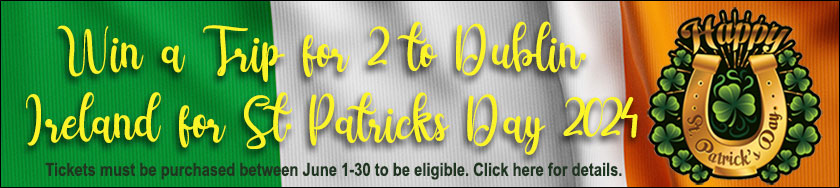 RMIG Sweepstakes Win a Trip for 2 to Dublin Ireland for St. Patrick's Day 2024